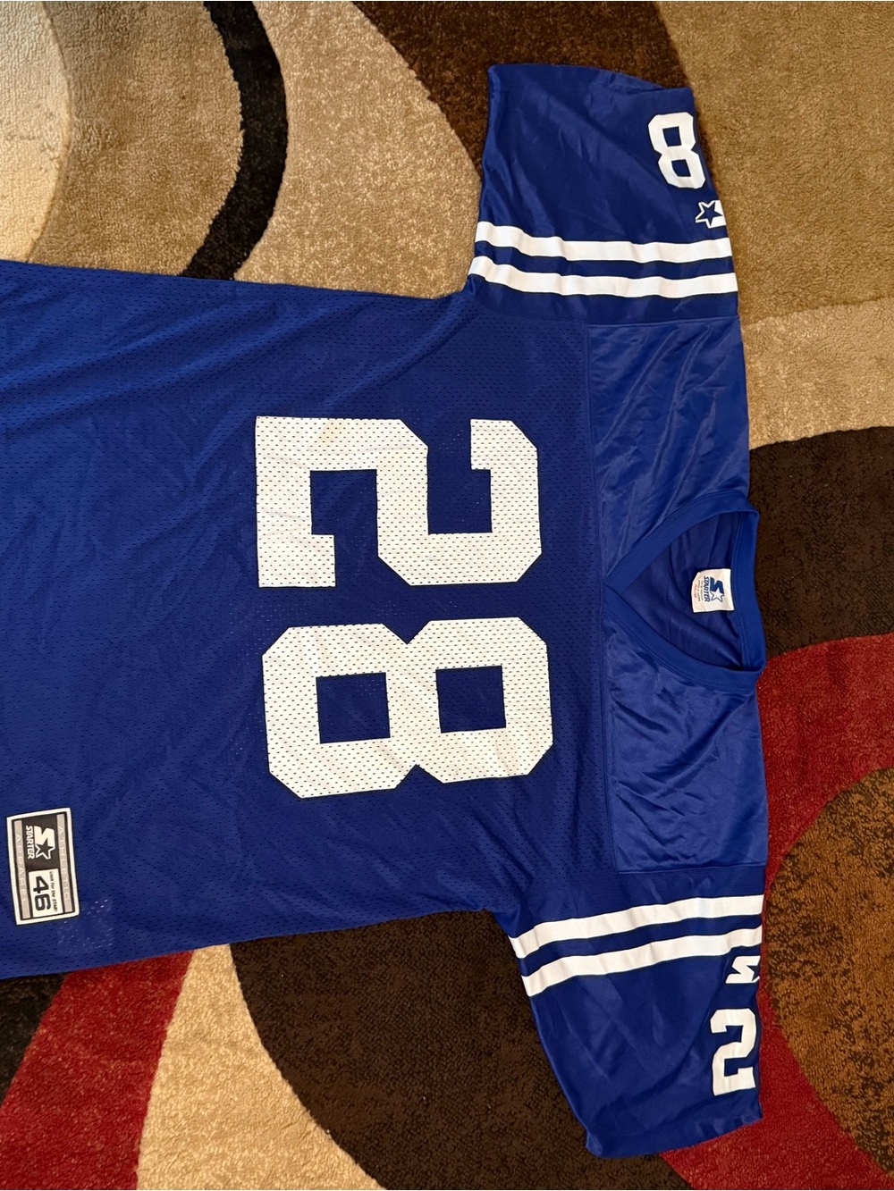 NFL Indianapolis Colts vintage football jersey rare Marshall Faulk